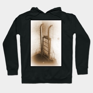 Battery Mishler ladder going nowhere, sepia Hoodie